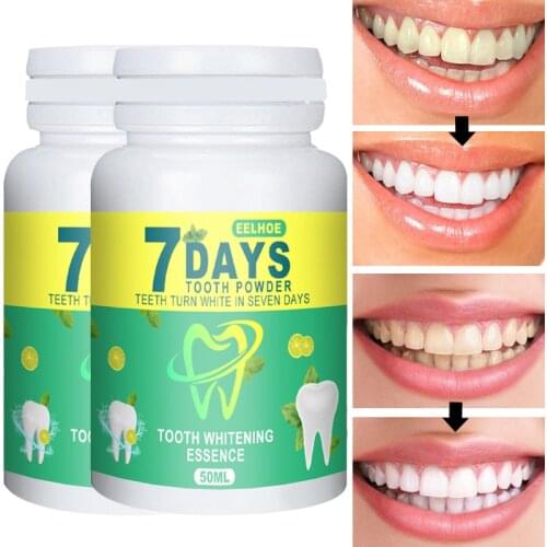 50ml Tooth Powder for Teeth Cleaning Teeth Whitening Oral Hygiene Whiten Plaque Stains Fresh Breathing Oral Hygiene Dental Tools