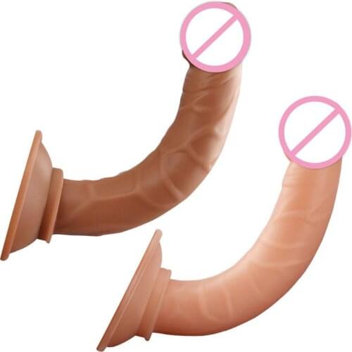 50LF Realistic Dildo with Suction Cup G-spot Plug Adult Sex Toys for Women Men