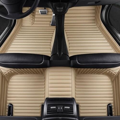 Custom 5 Seat car floor mat for toyota camry corolla Highlander 4 Runner Yaris 2000 - 2020 car accessories carpet alfombra