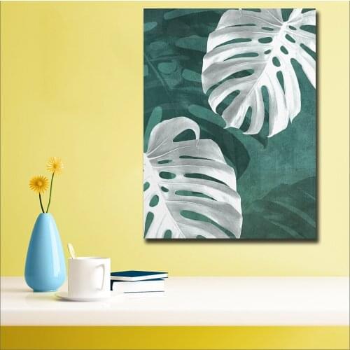 Large Size Printing Tropical Art Canvas Oil Painting Art Home Decor Living Room Modern Canvas Print Paintings No Frames WLONG
