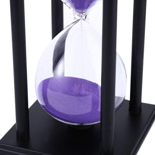 Sandglass Sand Clock Tea Timers Home Decoration Gift 30/60 Minutes Hourglass Sand Timer Kitchen School Modern Wooden Hour Glass