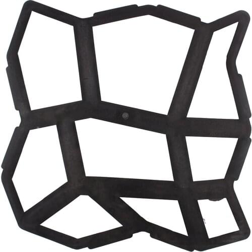 DIY Paving Cement Brick Concrete Molds DIY Plastic Path Maker Mold Garden Stone Road Mold Garden Decoration