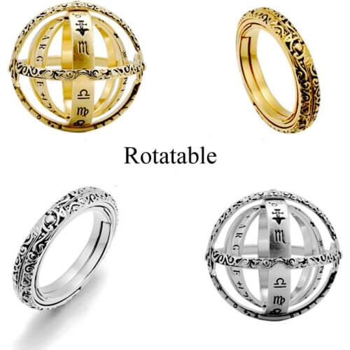 JICAI Women's Gold Rings