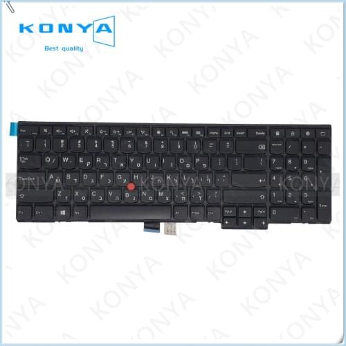 New/Orig Hebrew Israel Keyboard for Thinkpad T540P W540 T550 E531 E540 T560 P50S L540 L560 Teclado No Backlit 04Y2362 0C44927