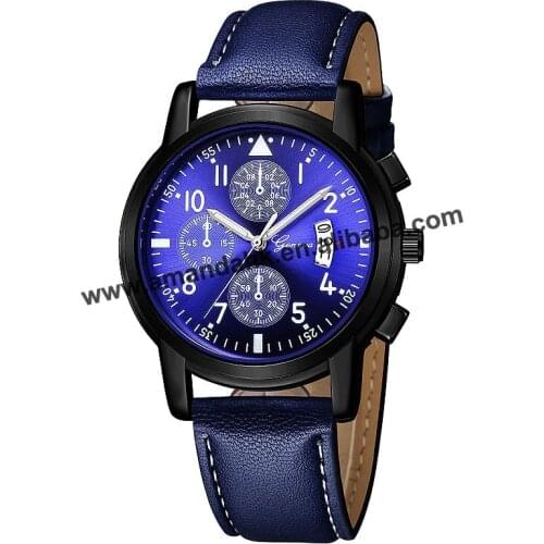 Wholesale Hot Sale Casual Leather Wristwatch Quartz Watch Women Dress Watches Geneva Women Men Sport Watches 667