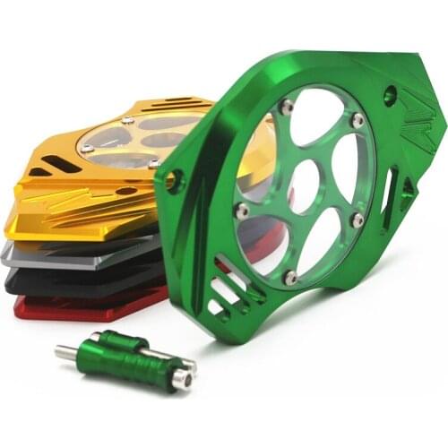Suitable for Kawasaki Er6n Vn650 Er4f Motorcycle Modification Front Chain Cover Small Cog Cover