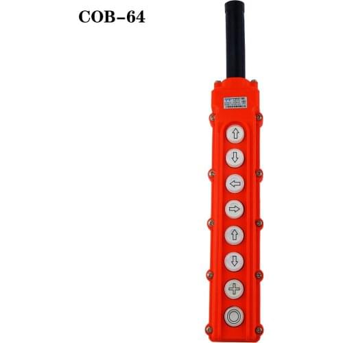 Hoist And Crane Pendant Control Station Switch 8 Buttons COB-64 Symbol