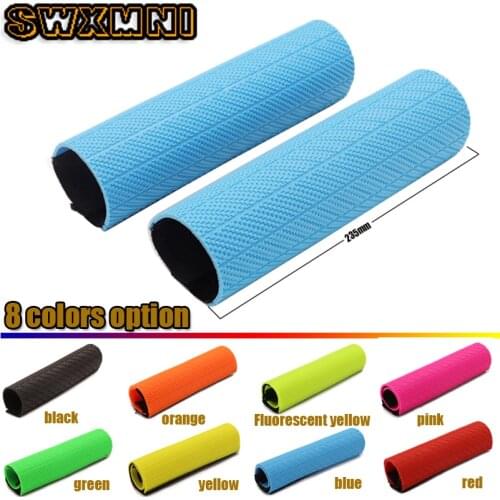 Motorcycle rubber Front Fork Protector Guard Cover For 125 150 200 250 300 350 400 450 SX SXF EXC EXCF XCF XCW 2008-2017