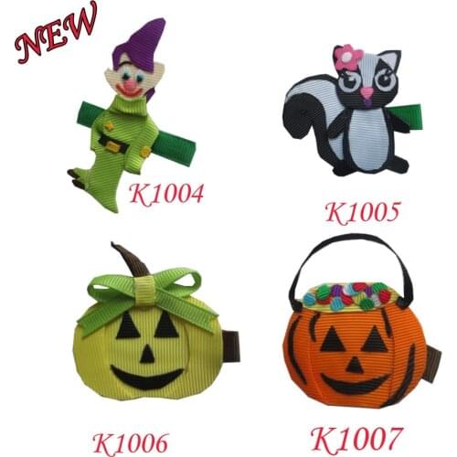 Hand customizeFree Shipping 60pcs Good Girl Bug Hair Accessories Bow Clip Flower basket sunflower bloom floweriness