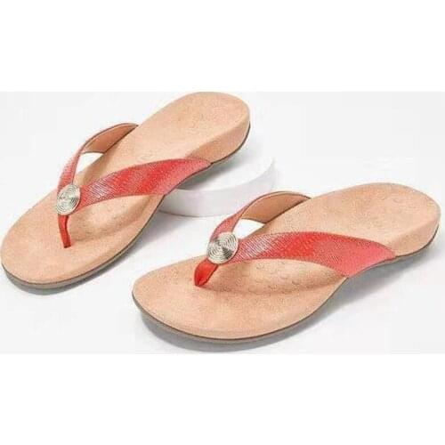 Flip-toe plus size womens sandals 2021 summer new fashion casual women slippers platform womens shoes beach shoes slides