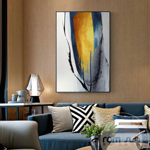 Unique Wall Art Poster Bright Time of River Painting Picture Nodic Decorative Oil Painting Wall Pictures for Living Room Bedroom