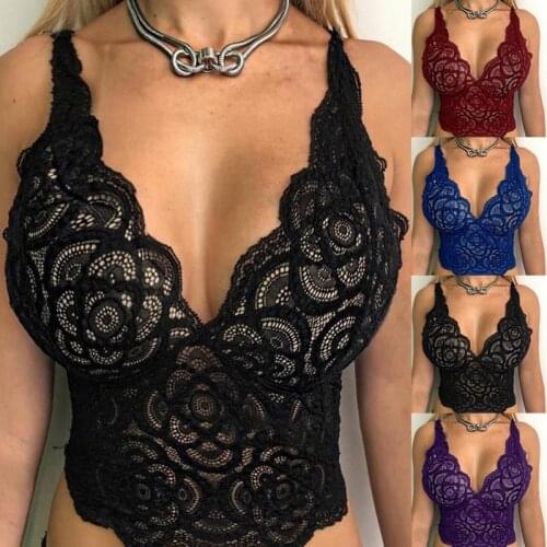 Women Lace Bra Floral Summer Without Steel Ring Slim Sexy Bra Fashion Bra High Quality Comfortable Temptation Underwear