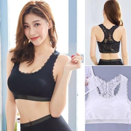 Womens Lace Tube Top Breathable Hole Bra Ladies Underwear One Size