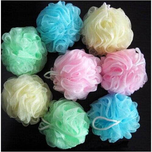 1Pcs Soft Feeling Wash Nylon Sponge Products Bathing Accessories Bath Ball Tubs Cool Scrubber Shower Body Cleaning Mesh Shower