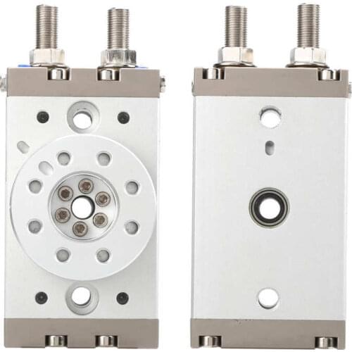 10mm Pneumatic Air Cylinder Rack Type Rotary Swing With 10mm Bore Alloy Steel Hardware For MSQB10A