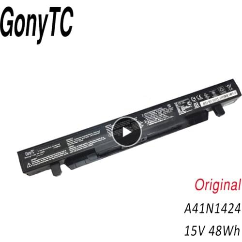 A41N1424 15V 48wh A41N1424 Laptop Battery for ASUS ROG ZX50 ZX50J ZX50JX ZX50V ZX50VW GL552 GL552VW GL552J GL552JX GL552V