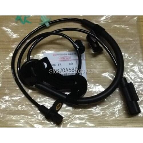 Free shipping New Rear Right ABS Wheel Speed Sensor for Mitsubishi Outlander 2WD Lancer 2WD ASX 2WD 07-12 4670A580