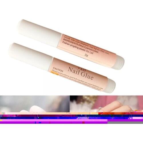 Fast Drying Mini Beauty Nail Glue False Nail Decorative Extens Rhinestone Accessories Nail Glue False Nail Acrylic Profess C5T7