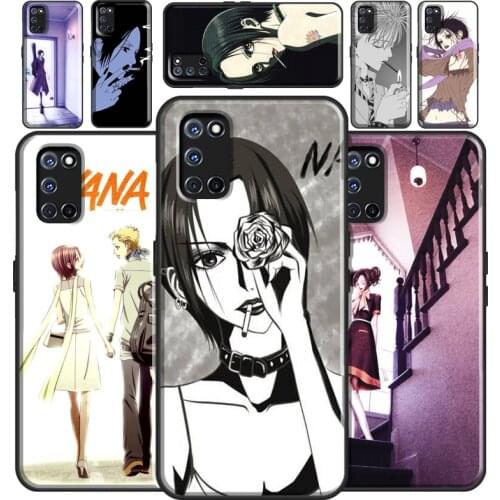 Manga Nana Case For OPPO A3S A5S A1K A52 A72 A31 A53 A9 A5 2020 A15 A83 A91 F5 Reno 4 Pro Z 2Z Coque