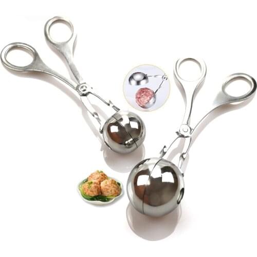 Stainless Steel Meatball Maker Stuffed Meatball Clip DIY Patty Makers Fish Meat Rice Ball Maker kitchen Tools