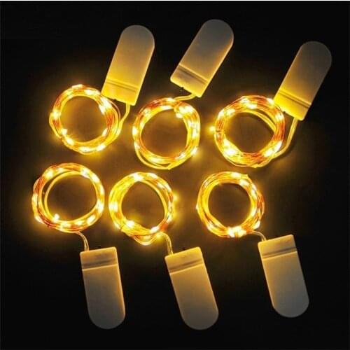 1M 2M 3M LED String Lights For Wedding Party Christmas Decoration Fairy Lights Garden Outdoor Waterproof Garland Light Chain