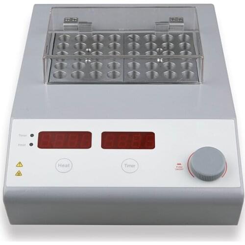 HB105-S2 0.2ml 0.5ml 1.5ml Dry Bath Incubator For Inactivation Low Temperature lysis LED Digital Metal Bath With Heating Block