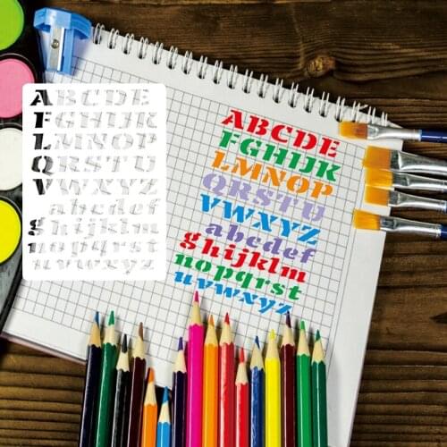 30 Pack Valentines Day Painting Drawing Stencils Templates Plastic DIY Crafts 85DD