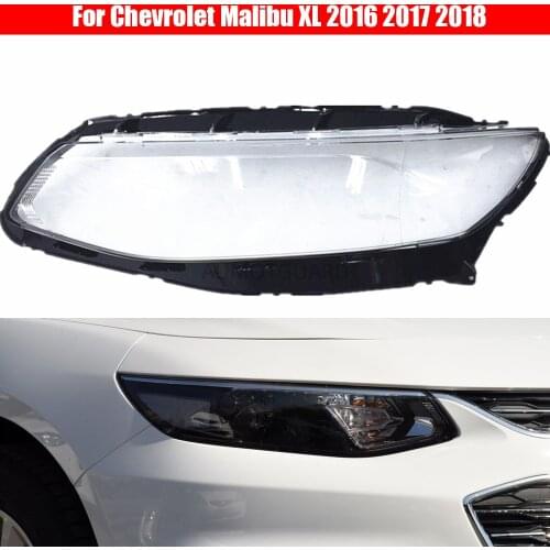 Car Headlight Lens For Chevrolet Malibu XL 2016 2017 2018 Headlamp Lens Car Headlight Lens Replacement Auto Shell Cover