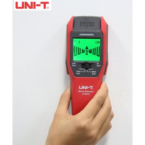 UNI-T UT387C Metal Detector Wire Detector Wall Detector Cable AC Voltage Copper Wood Detection Wall Scanner Multifunction
