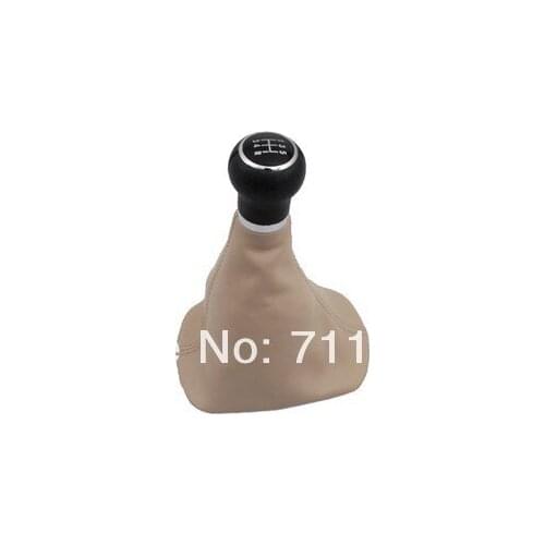MK5 Style Gear Knob & Shift Boot Beige For Volkswagen For VW Passat B5