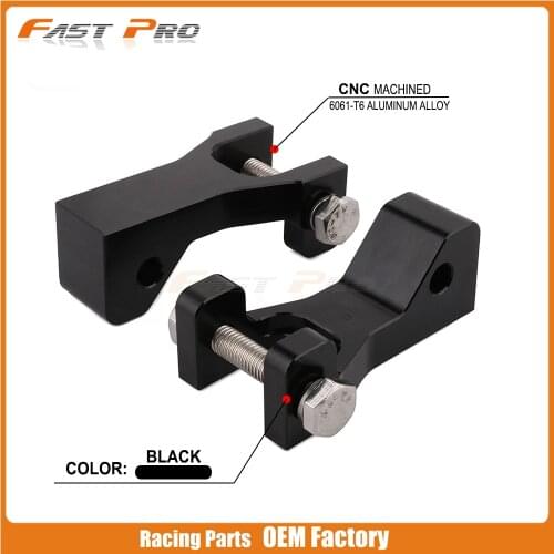 Motorcycle Aluminum Black Front Lowering Adapter Kit Adjustable For YAMAHA Blaster Raptor 350 660 Warrior