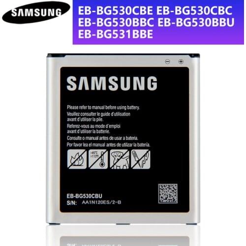 Original Battery EB-BG530BBE EB-BG531BBE For Samsung Grand Prime G2 Core J260 J3 2016 J5 2015 G531 J2 Prime G532 G530 J2 pro