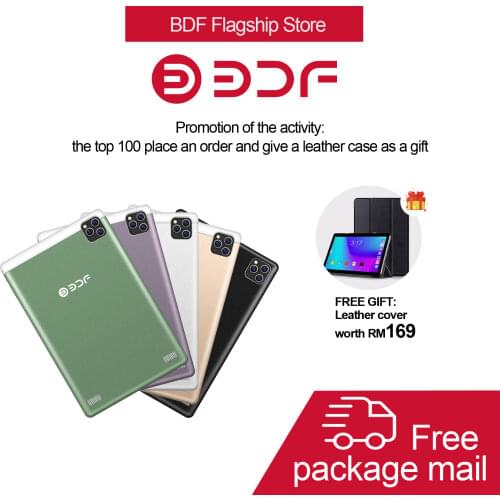 New【 Buy 32GB 】8'' Tablet PC Android 9.0 4G/3G Octa Core 4GB RAM 32GB ROM Tablets PC Dual Wifi Type-C 5000mAh Tablet Pad