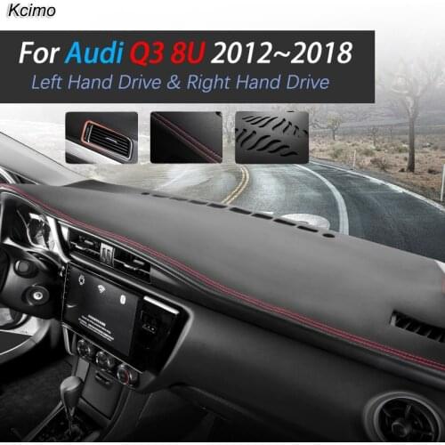 For Audi Q3 8U 2012~2018 Anti-Slip Mat Dashboard Cover Pad Sunshade Dashmat Protect Carpet Car Accessories 2013 2014 2015 2016