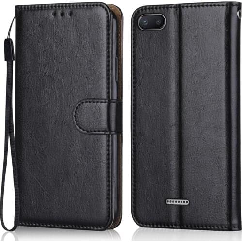Luxury Leather Case for On Xiaomi Redmi 6A 6 A M1804C3CG M1804C3CH M1804C3CI 5.45'' Wallet Flip Case for Redmi6 A Phone Bag
