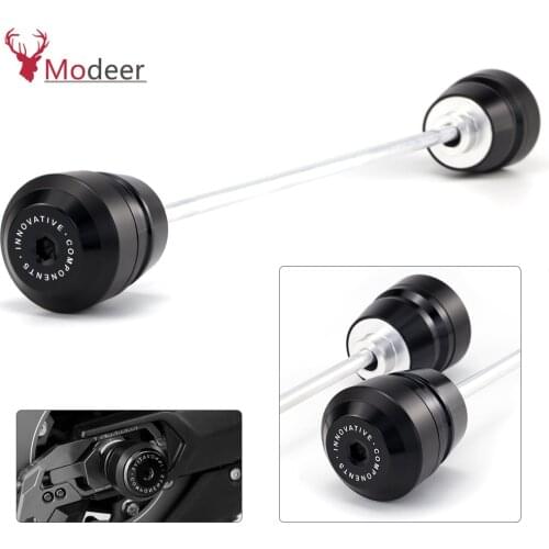 Front and Rear Axle sliders Fork wheel protection Crash pad Fork Wheel Protector kit For Yamaha T max Tmax 560 tmax560 2020 2021