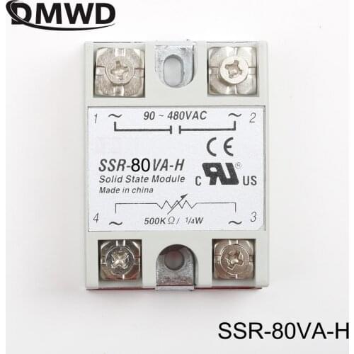 Solid state relay SSR-80VA-H 80A SSR 80VA H Resistance type voltage regulator solid state Resistance Regulator