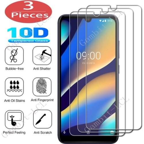 3Pcs Protection Glass For Wiko Power U10 U20 U30 Y62 View2 View3 Pro View4 Lite View5 Plus Y51 Y61 Y81 Tempered Screen Film