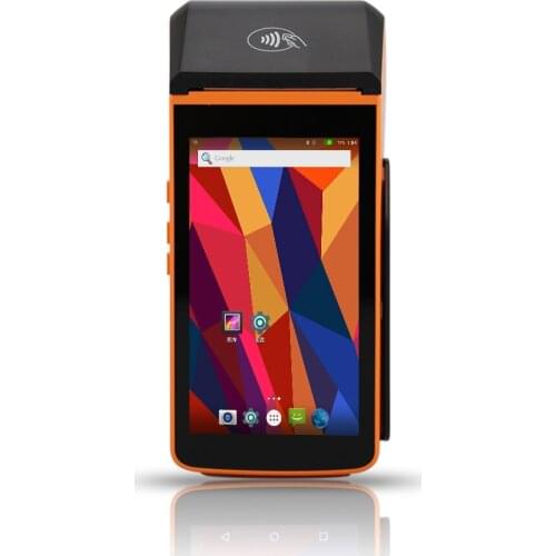5 inch android pos nfc terminal with thermal printer touch screen P20L