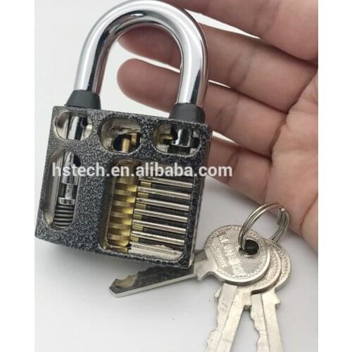 7.8*5CM black Practice Lock Locksmith Training Skill Tools professional locksmith supplies for beginner