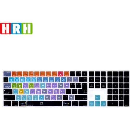 HRH Ableton Live Shortcuts Keyboard Skin Cover for Apple Magic Keyboard with Numeric Keypad A1843 MQ052LL/A Released in 2017