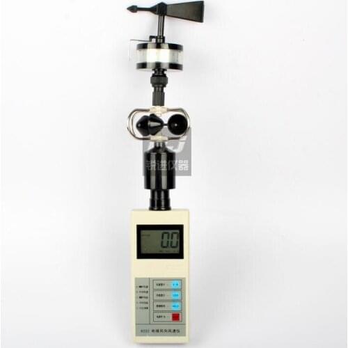Wind Direction Anemograph Teaching Instrument Light Wind Meter Anemometer Wind Cup Ventometer Wind Vane Wind Level 30 M/s