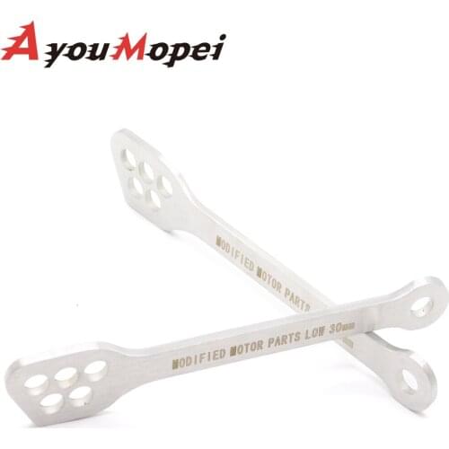 Lowering Links Kit For KAWASAKI ZX6R ZX9R ZX10R ZX12R ZX-6RR ZZR600 ZZR1200 Motorcycle Rear Suspension Cushion Drop Connecting