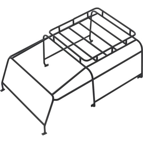 1/10 Scale Metal Welding Roof Roll Cage for RC Crawler RC4WD D90 Body Upgrade Parts