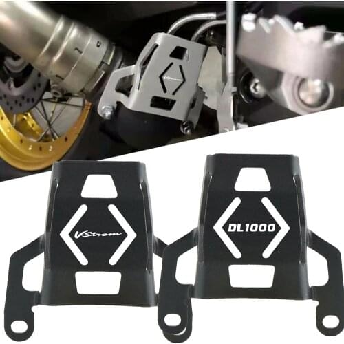 Motorcycle Accessories CNC Exhaust valve guard caps FOR Suzuki DL1000 V-Strom V STROM DL 1000 2015 2015 2016 2017 2018 2019 2020