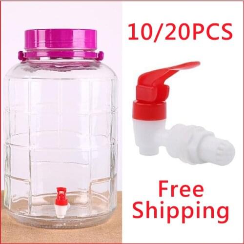 12MM Plastic Bottling Spigot Filler Spout Bucket Spigot Fermenter Tap Faucet for Homebrew Wine Making Beer Bar Accessories