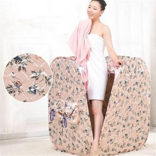 Steam Room New Style Portable Steam Sauna SPA 2L 1000W 110V/ 220V Weight Lose Steam Life Cabin Portable Sauna Therapy Detox