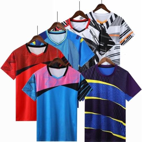 Professional Tennis shirts Men/Women, Badminton shirt , Table tennis short sleeve t shirts Jerseys ,Sports Running shirts