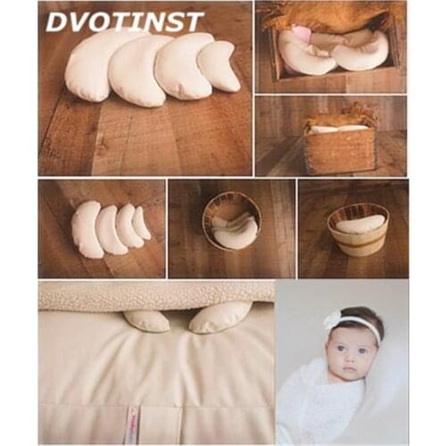 Dvotinst Newborn Baby Photography Props Fotografia Accessories Photo Props Basket Filler Posing Beans Pillow Props Studio Shoot