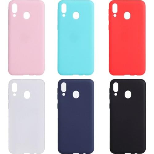 Silicone Phone Case For Samsung Galaxy A20 M20 M10 A10 A10S A20 A20E A30 A30S A40 A50 A50S A70 A31 S8 S9 S10 S20 Soft Cover Case